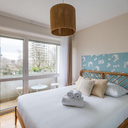 Rosa, Confortable 2 Chambres Avec Parking Dans Le Centre Rennes Buitenkant foto