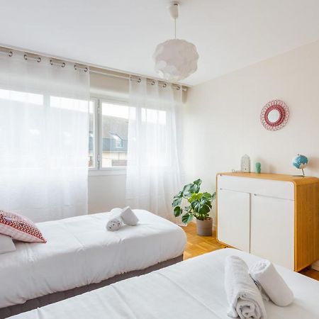 Rosa, Confortable 2 Chambres Avec Parking Dans Le Centre Rennes Buitenkant foto