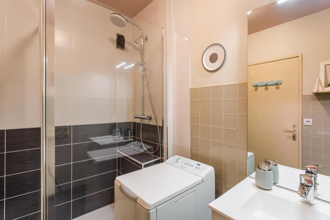 Rosa, Confortable 2 Chambres Avec Parking Dans Le Centre Rennes Buitenkant foto